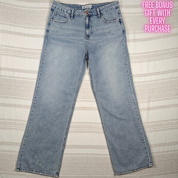 YMI Women’s Relaxed Wide Leg Light Wash Jeans Size 9/29 - Picture 1 of 8